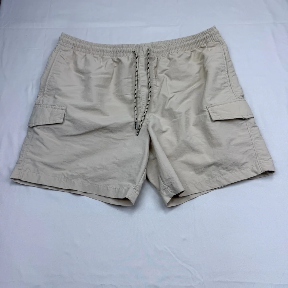 Original Use Beige Cargo Shorts